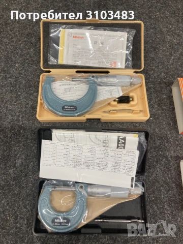 Микрометри Mitutoyo, снимка 4 - Стругове - 50864067