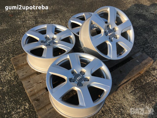  17" джанти 5х112 Ауди А7 А5 Audi A7 S7 S-Line 4G8601025H Оригинални! , снимка 7 - Гуми и джанти - 24529355