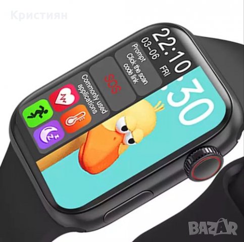 Смарт часовник HW12, Спортна фитнес гривна, Apple 6 Smart iWatch, снимка 6 - Смарт часовници - 33686699