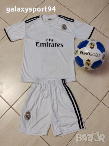 Екип Бензема Реал МАдрид + Топка Шампионска Лига Madrid Kross Benzema, снимка 1 - Футбол - 36438786