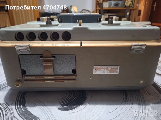 Стар лампов магнетофон Тесла, снимка 8 - Антикварни и старинни предмети - 53214520