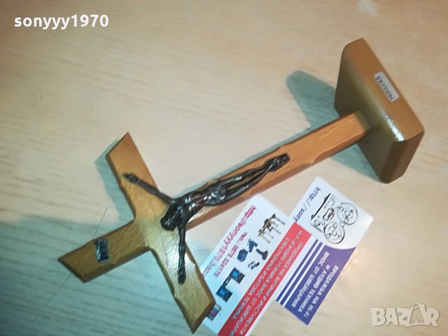 дървен кръст с христос, снимка 10 - Колекции - 28382588