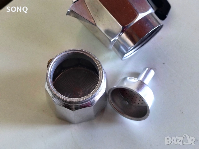 Страхотна Мини Алуминиева Кафеварка, снимка 5 - Кафемашини - 53599525