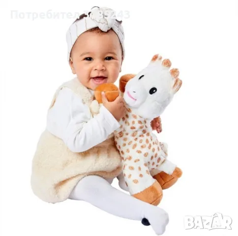 Софи жирафчето 3 в 1 музикална нощна лампа плюшена играчка, снимка 2 - Музикални играчки - 48456389