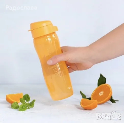 Отново на училище,  бутилка 500мл с флип капачка  от Tupperware , снимка 3 - Буркани, бутилки и капачки - 47009592