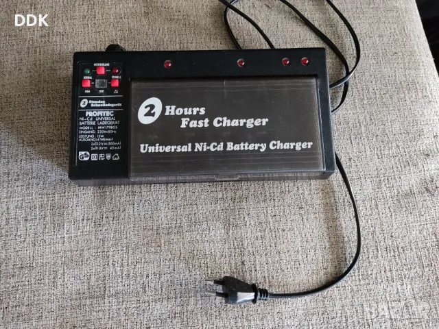  Немско зарядно за всякакви никел батерии, снимка 2 - Друга електроника - 47589120