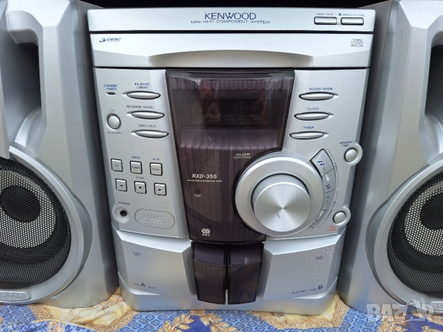 Уредба Kenwood RXD-355 2x50w, снимка 7 - Аудиосистеми - 53427656