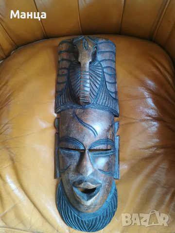 Дървена Африканска маска