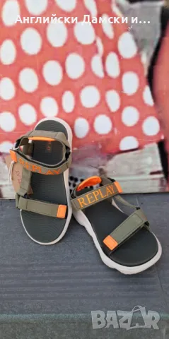 Английски оригинални сандали Replay, снимка 4 - Сандали - 50025911