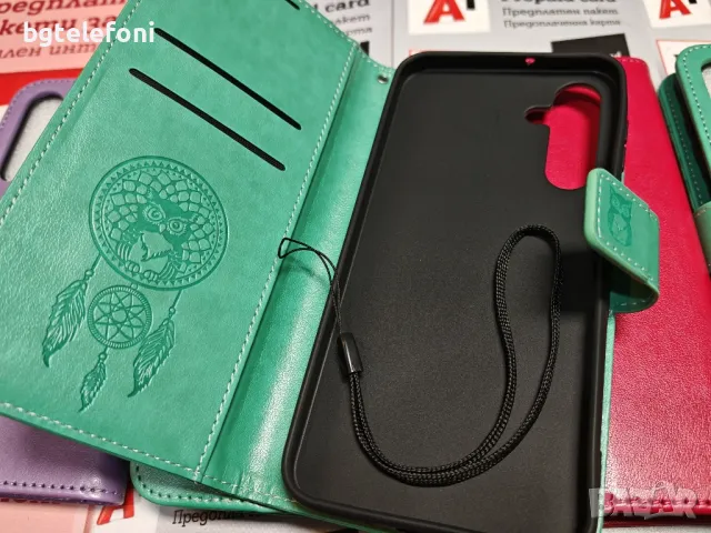 Samsung Galaxy A16 5G луксозен цветен тефтер, снимка 5 - Калъфи, кейсове - 47960744