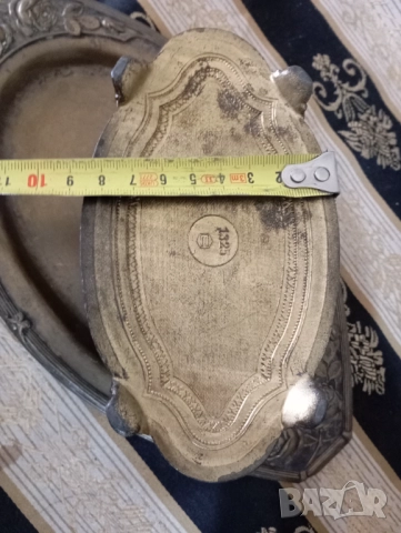 Стара кутия за бижута с поднос, снимка 3 - Други ценни предмети - 52933506