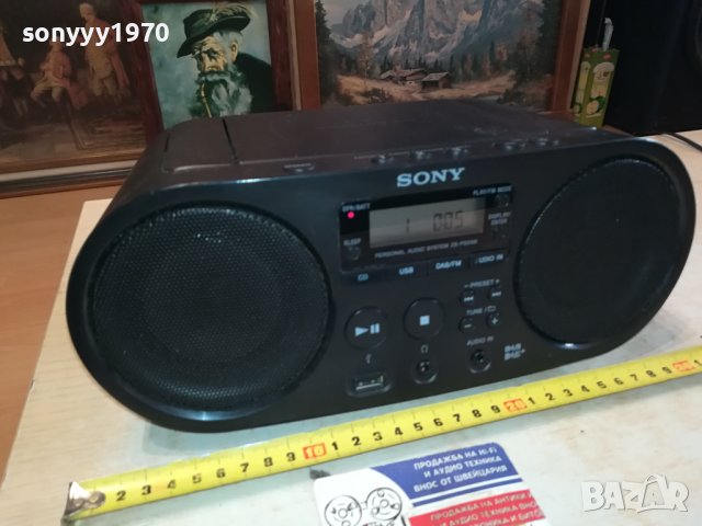 sony zs-ps55B DAB usb/mp3/aux/cd/tuner-внос швеицари LNVR2912231613, снимка 4 - Ресийвъри, усилватели, смесителни пултове - 43584413