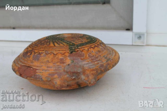 Керамичен павур 19-ти век, снимка 5 - Антикварни и старинни предмети - 39834207