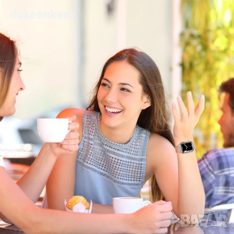 НОВA! Кожена каишка за Apple Watch (38–49 мм), снимка 6 - Друга електроника - 52809802