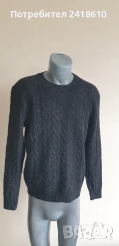 POLO Ralph Lauren Cable Wool/ Cashmere Knit Mens Size M НОВО!  ОРИГИНАЛ! Mъжки Пуловер, снимка 16 - Пуловери - 52629775