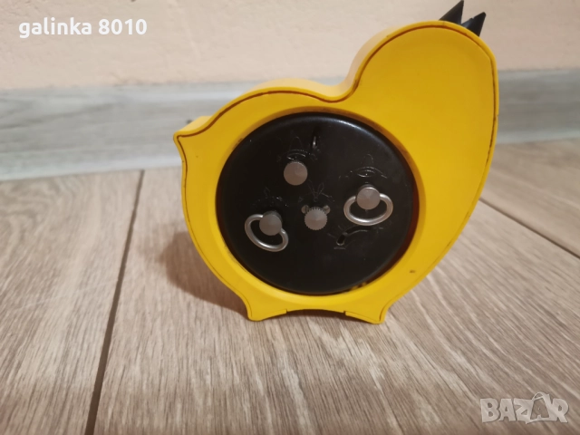 Стар работещ  рядък будилник, снимка 5 - Антикварни и старинни предмети - 51553793