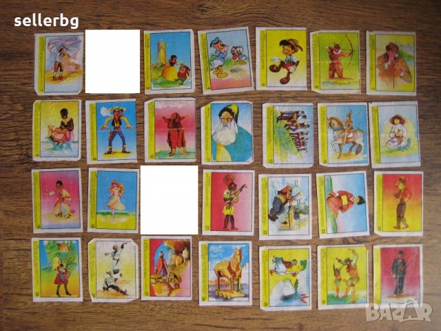 Картинки Типи Тип Кока Кола Чин Чин Флинстон Патбом Аск Мележи Идеал Гинес Love Is други, снимка 6 - Колекции - 16643394