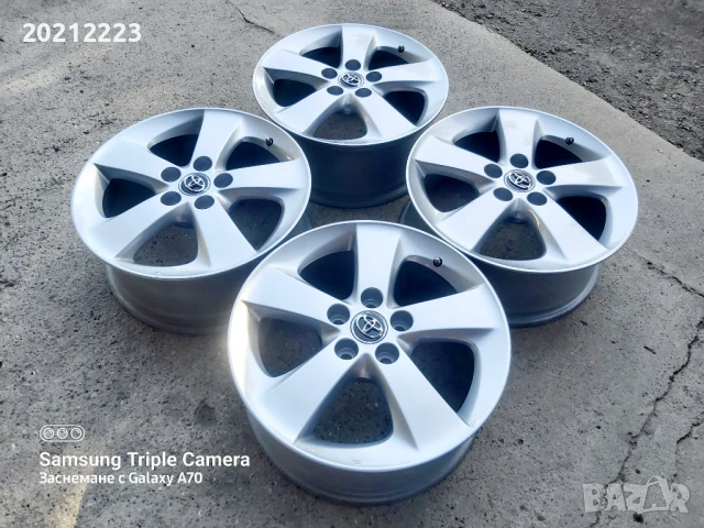 4 броя алуминиеви джанти за Toyota Auris,Toyota Corolla 17, снимка 7 - Гуми и джанти - 50884545