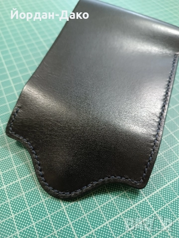 Портфейл от естествена кожа ръчна изработка, снимка 10 - Портфейли, портмонета - 51465137