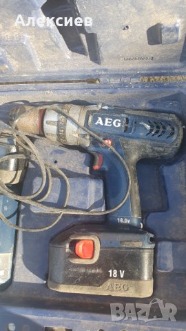 Aeg 18v винтоверт, снимка 1
