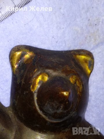 Старо ГОЛЯМО РУСКО МЕТАЛНО МЕЧЕ РЯДКА Колекционерска БРОНЗОВА ФИГУРКА СССР МАЙСТОРСКА РАБОТА 34146, снимка 18 - Колекции - 43828256