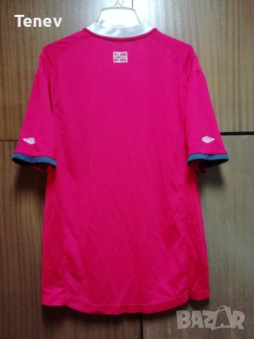 Норвегия Norway Umbro оригинална футболна тениска фланелка , снимка 2 - Тениски - 39546117