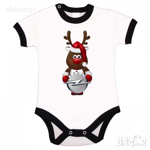 Бебешко боди OPEL Christmas Reindeer, снимка 6 - Бодита за бебе - 33248639