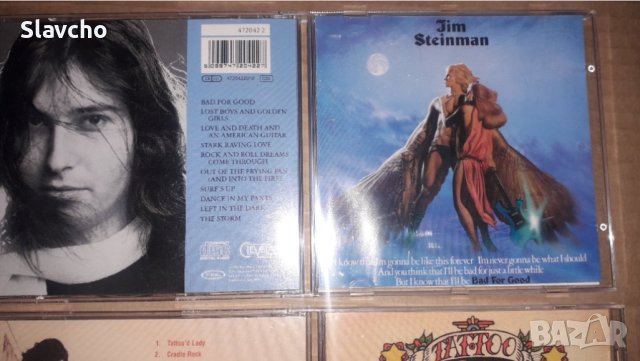 Компакт дискове на Jim Steinman – Bad For Good 1981/Rory Gallagher – Tattoo 1973, снимка 10 - CD дискове - 43025066