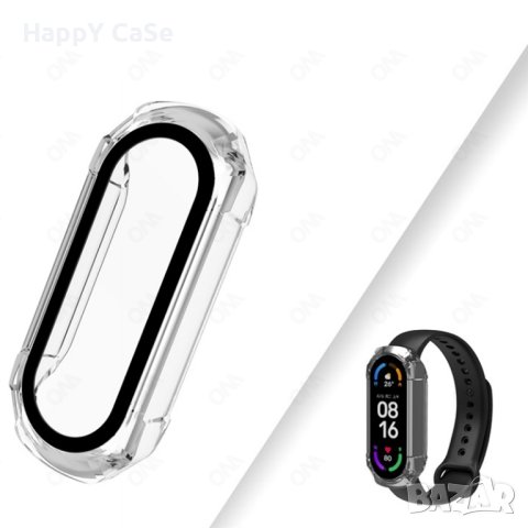 Xiaomi Smart Band 9 8 / Pro /  Твърд удароустойчив кейс с протектор, снимка 9 - Смарт гривни - 43142505