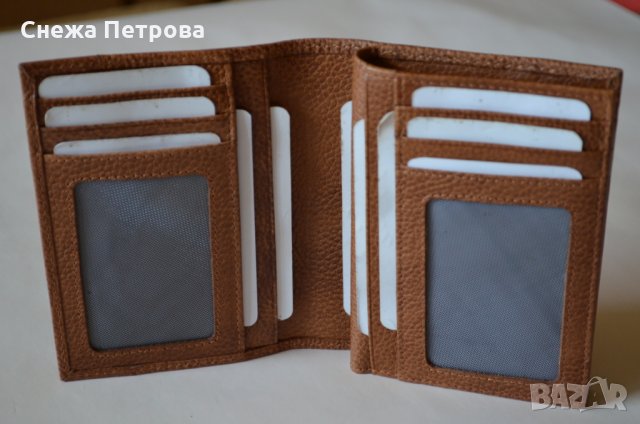 Piquadro Pulse Plus луксозен вертикален портфейл, снимка 7 - Портфейли, портмонета - 26256267