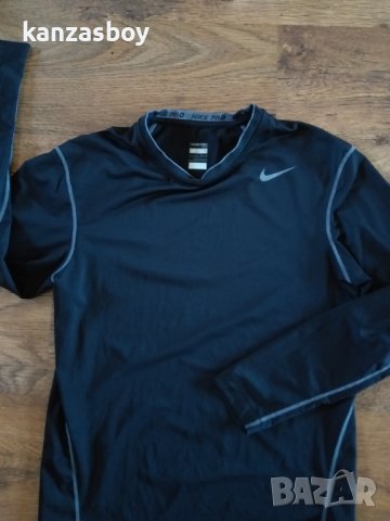 Nike Pro Men's Tight Fit Long-Sleeve Top - страхотна фитнес блуза , снимка 2 - Спортни дрехи, екипи - 43078125