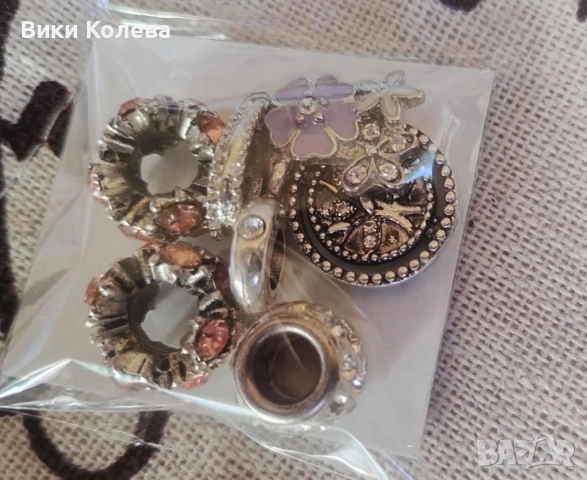 Лот мъниста/висулки тип Pandora ✨
