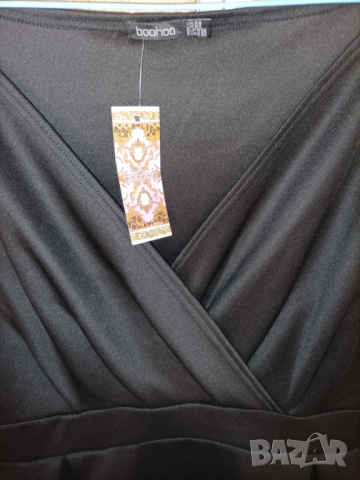 Нова черна рокля , снимка 2 - Рокли - 44912478