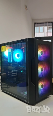 Продавам Гейм PC Ryzen 7 5700/32Gb/512Gb SSD+1Tb HDD/RTX 3060TI/Гаранция, снимка 2 - Геймърски - 53142989
