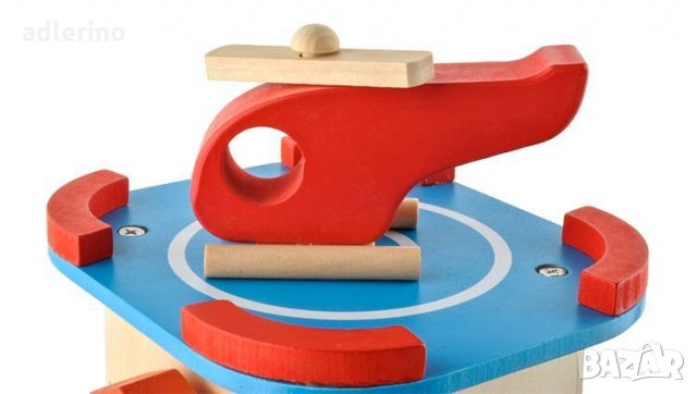 Детска игра Дървен паркинг - писта, паркинг от дърво за деца, снимка 5 - Коли, камиони, мотори, писти - 34161940