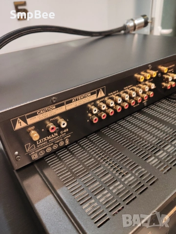 Luxman C-03 + M-03 – hi-end предусилвател и крайно стъпало, Japan , снимка 5 - Ресийвъри, усилватели, смесителни пултове - 52394138