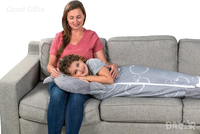 2в1 Детски спален чувал HAPPY NAPPERS , Акула, снимка 6 - Спални чували за бебета и деца - 43390202