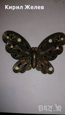 Фиба пеперуда емайл за коса , снимка 2 - Аксесоари за коса - 28917314