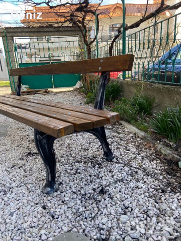 Градинска пейка, снимка 2 - Градински мебели, декорация  - 39556046