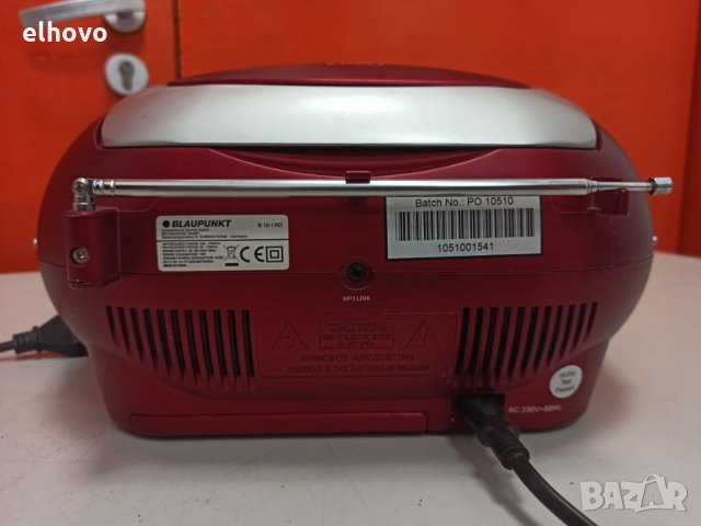 CD MP3 player Blaupunkt B 10-1 RD, снимка 5 - MP3 и MP4 плеъри - 32557855