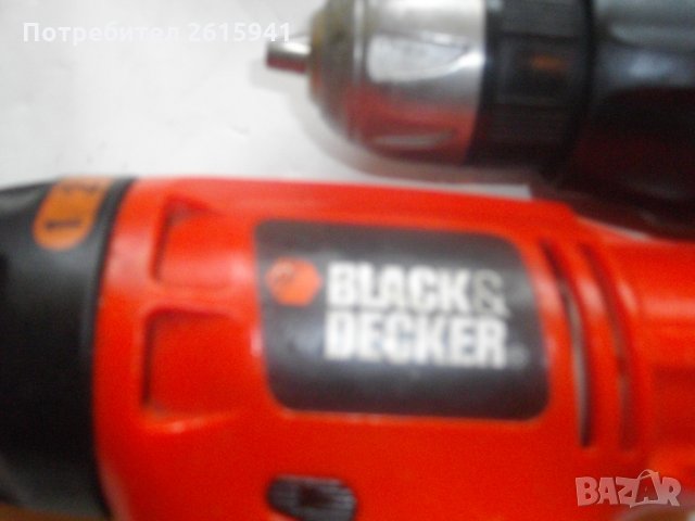 Английско-Black Decker CD14С -14,4 волта-Боди-Тяло За Винтоверт-Блек Декер-14,4 Волта-Отлично, снимка 5 - Винтоверти - 28315505