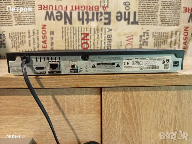 Blu-Ray Плейър"Samsung"BD-J5500, снимка 8 - Плейъри, домашно кино, прожектори - 50591600
