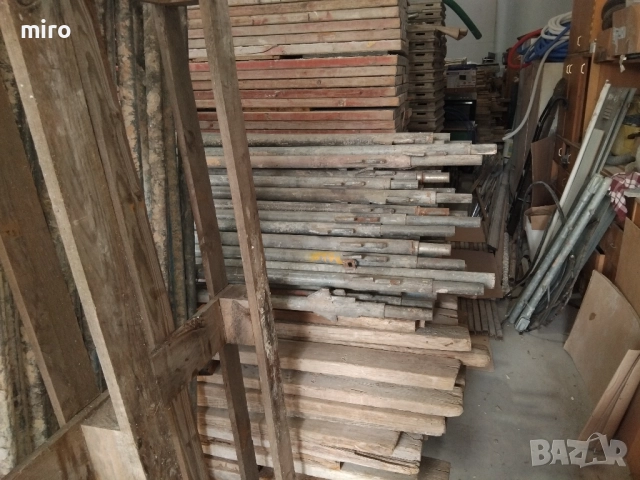 Поцинковано скеле с талпи и парапети! 350 метра квадратни!, снимка 4 - Други машини и части - 52870380