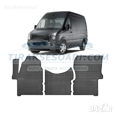 Полски Гумени стелки за бус VW CRAFTER 1 Gen след 2006 година