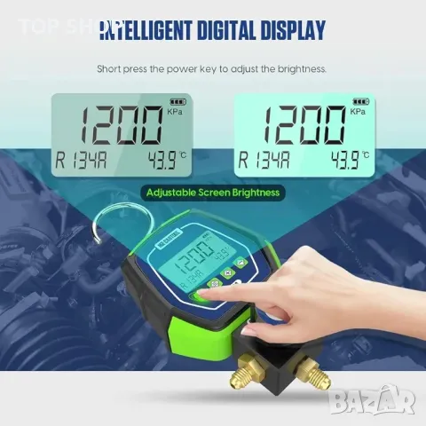 MR CARTOOL L202 Цифров манометър за ниско налягане, снимка 5 - Друга електроника - 48791949