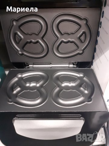 Уред за ГЕВРЕЦИ (бретцели) PRINCESS Pretzel Maker 700W / уред за брецели, снимка 3 - Тостери - 36706559
