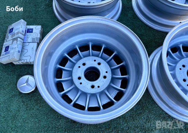 Джанти 5/112/14 Mercedes 107 114 115 116 123 126, снимка 15 - Гуми и джанти - 52762085