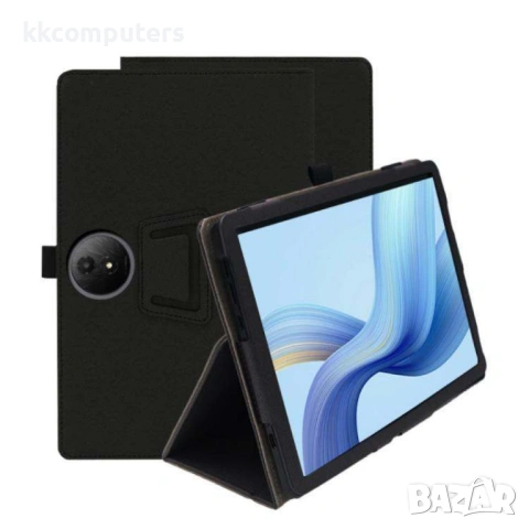 Защитен Кожен Калъф за TCL Nxtpaper 11 Plus 11.5" - Антиприплъзваща Ръкохватка, Регулируема Стойка, 
