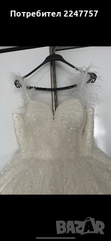 Булченска рокля с перли, снимка 2 - Сватбени рокли - 43908722