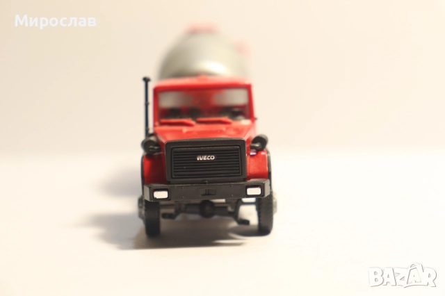 HERPA H0 1/87 IVECO БЕТОНОВОЗ МИКСЕР КАМИОН МОДЕЛ, снимка 4 - Колекции - 52354488